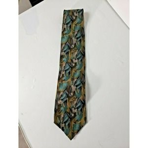Cocktail Collection 100% Silk Tie Mens Multicolor Classic 57 Inch Long Neck Tie